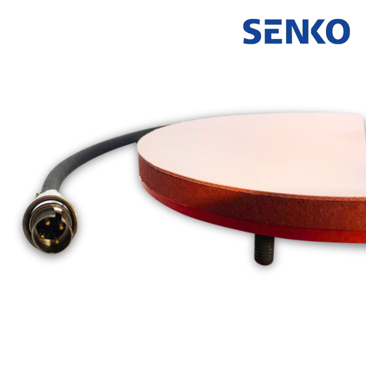 Mordaza Estampadora Plato Grande - Roja - Macho