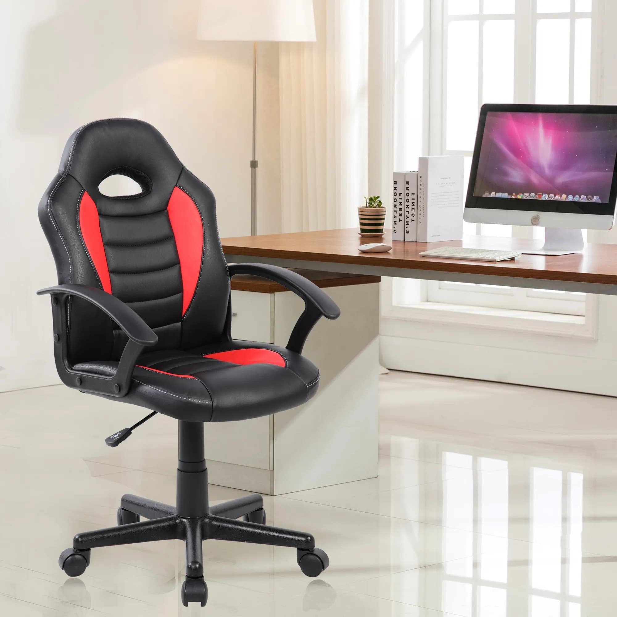 Silla Gamer - Negra/Roja