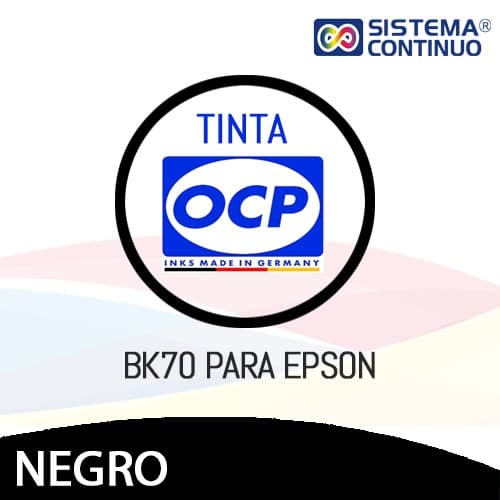 Tinta OCP BK70 Negro