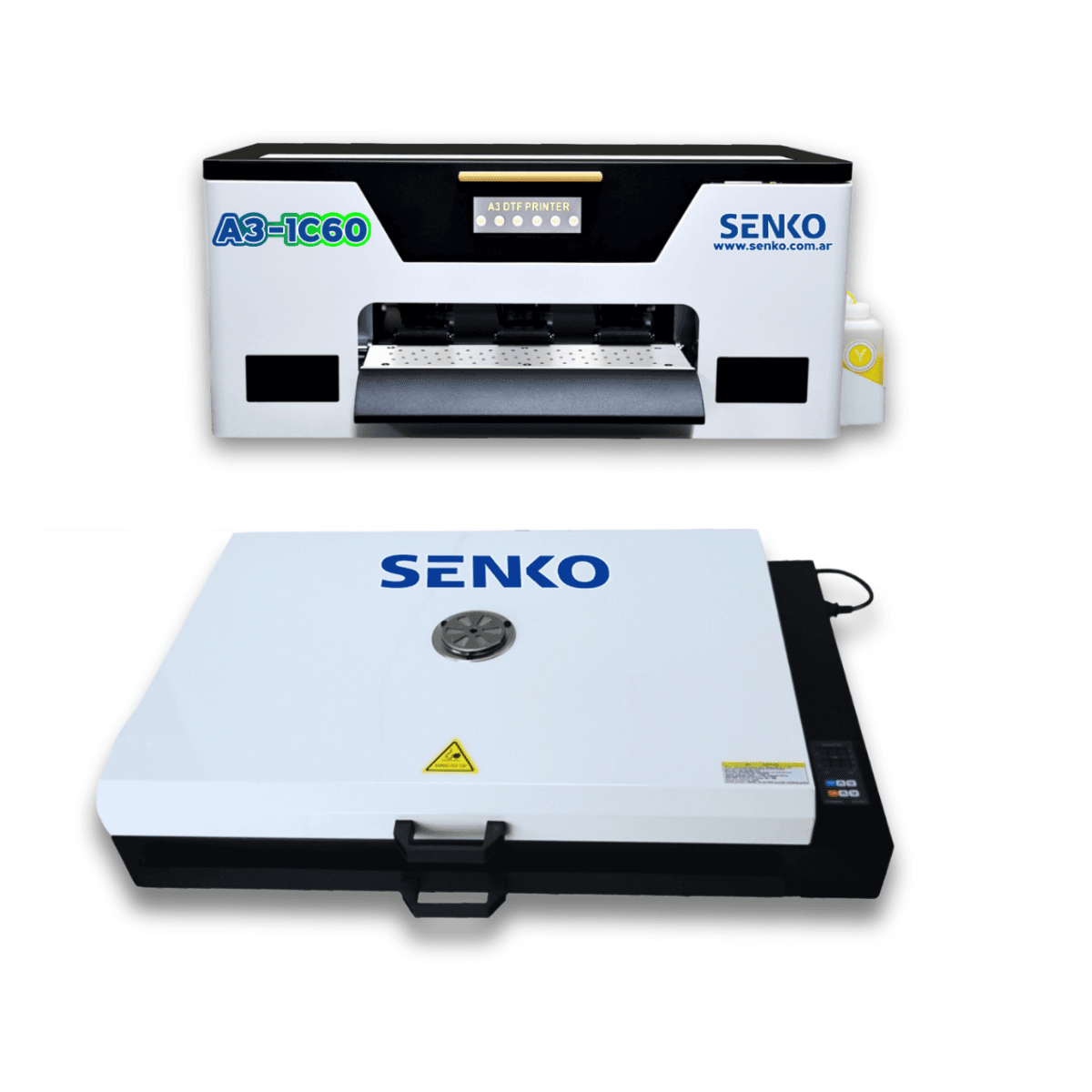Combo DTF Impresora Senko A3 - 1 Cabezales 60C + Horno