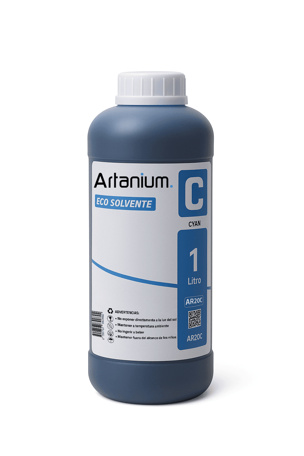 Tinta Ecosolvente - Artanium - AR20 x 1000cc