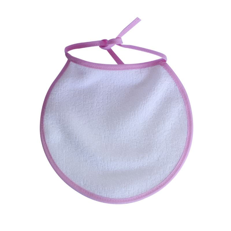 Babero Blanco con tiras (100%  toalla)