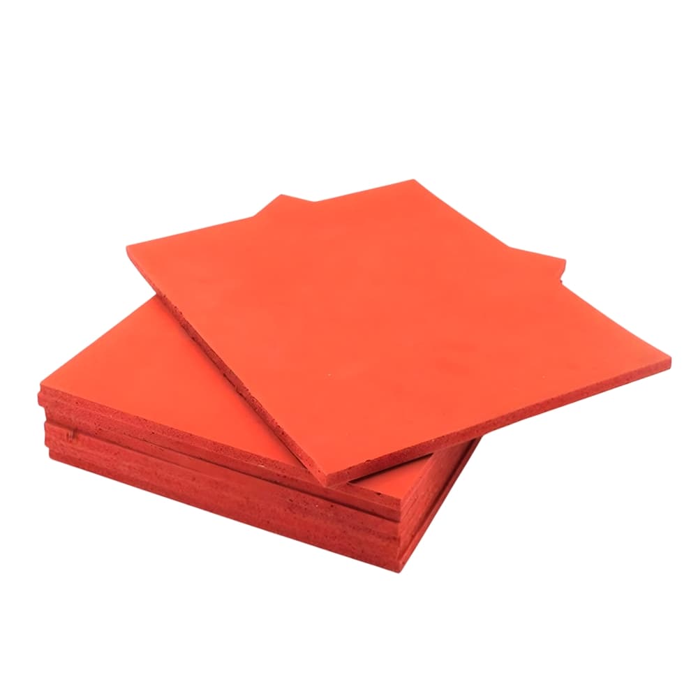 Goma Siliconada ROJA para Estampadoras