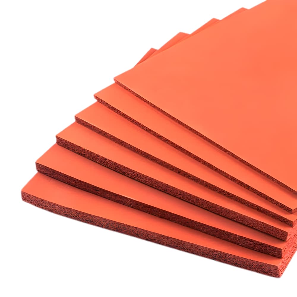 Goma Siliconada ROJA para Estampadoras