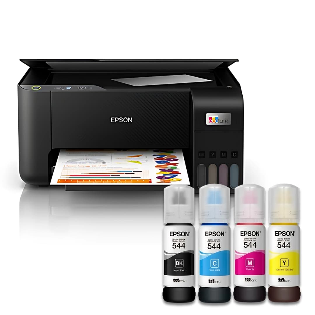 Impresora Multifuncion Epson L3210 con Sistema Continuo Original