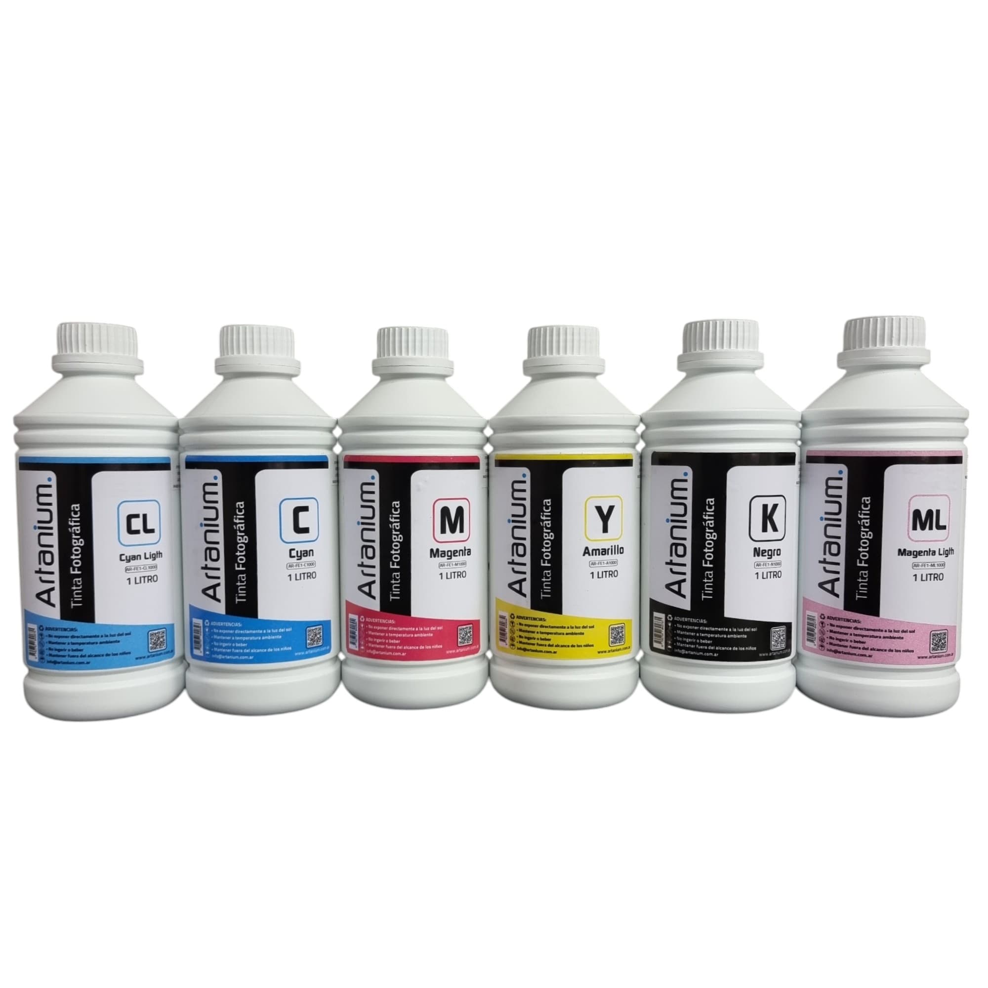 Tinta Fotográfica Artanium Para Impresoras Epson x 1000cc