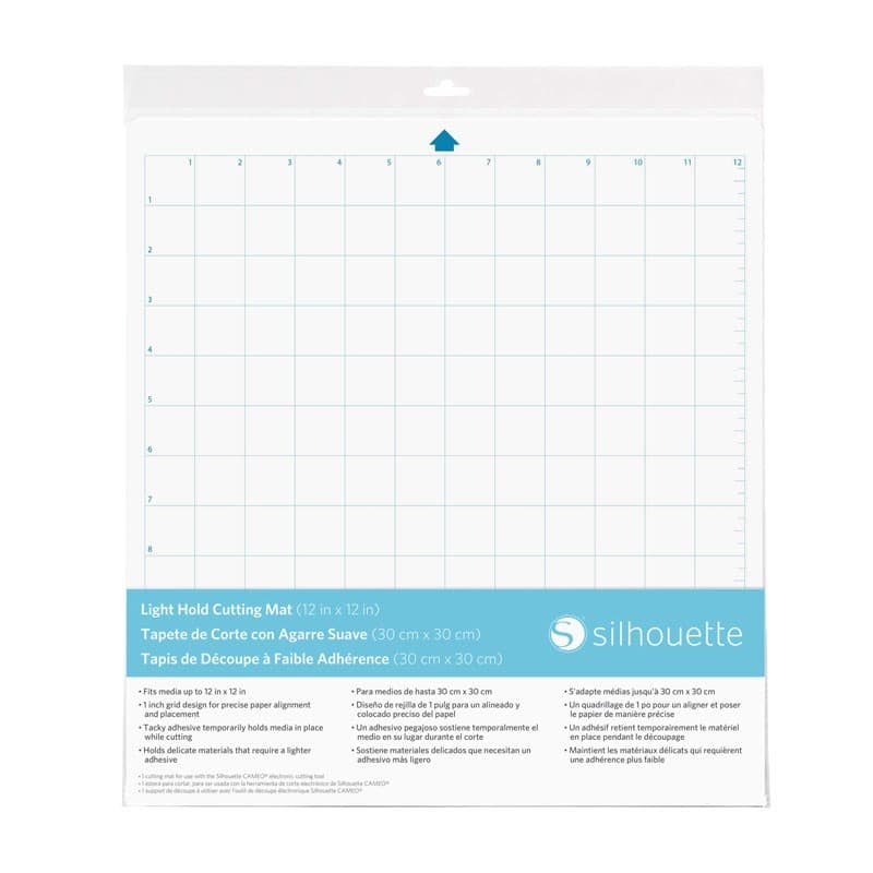 Alfombrilla de corte de 30 cm X 30 cm para Cameo - PEGAMENTO SUAVE