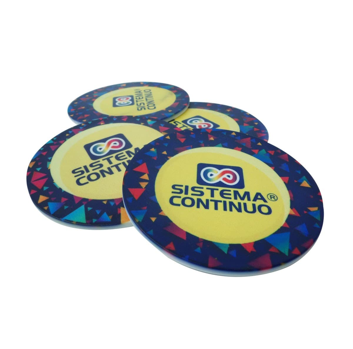 Posa Vaso Polimero Redondo