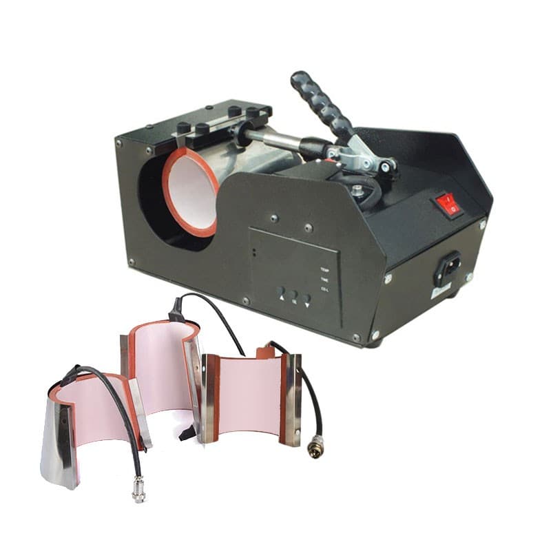 Estampadora Sublimadora de Tazas 4 en 1 Conicas y Rectas Senko MP60D