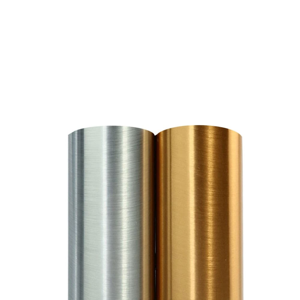 Vinilo Serie 7800 Metalizado Poliester Plata