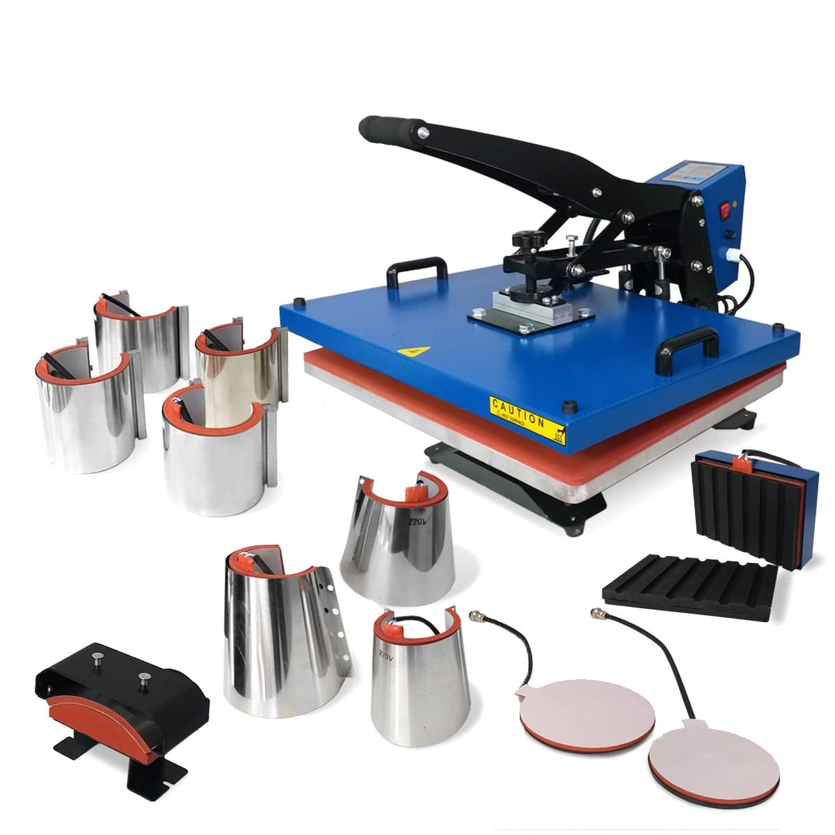 Estampadora Sublimadora Plana 40x60 12 en 1 SENKO Blue