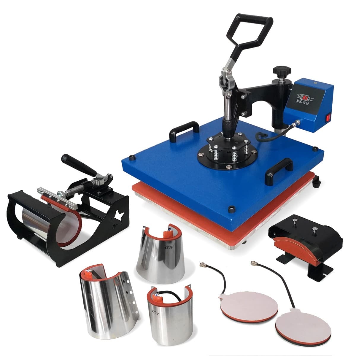 Estampadora Senko Blue - (8en1) Plana 38 x 38