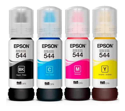 Kit x4 de Tinta Original Epson 544